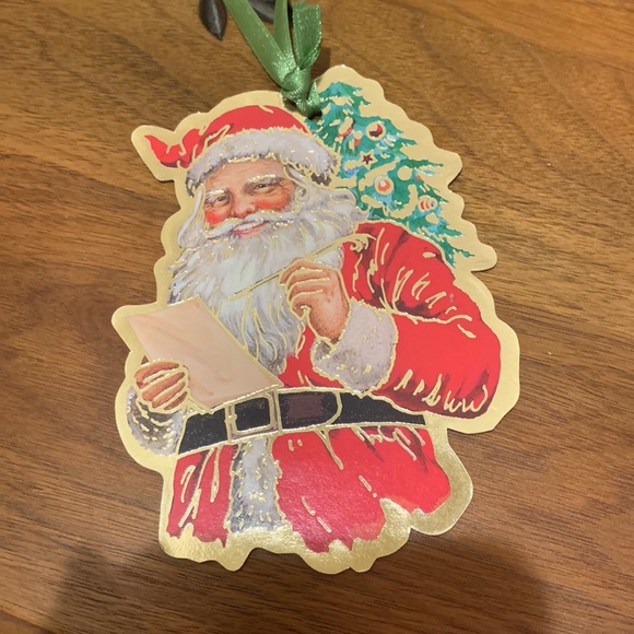 Card stock Santa ornament - Picture 3 of 5